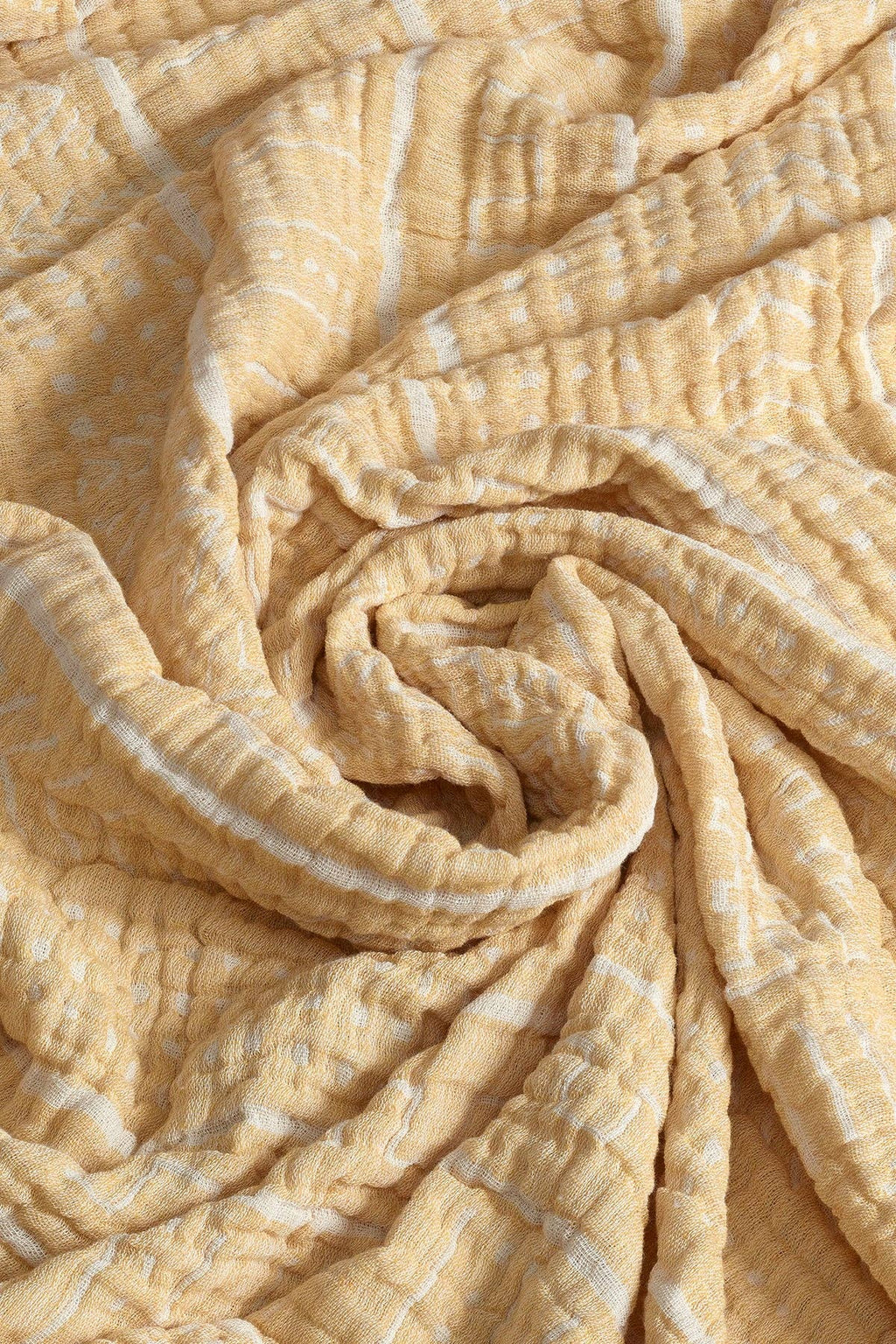 100% Organic Cotton Turkish Throw Blanket; 90" x 77" Bedspread Muslin Light Blankets for Bed or Couch | Indoor or Outdoor Cozy Hand Woven: Purple