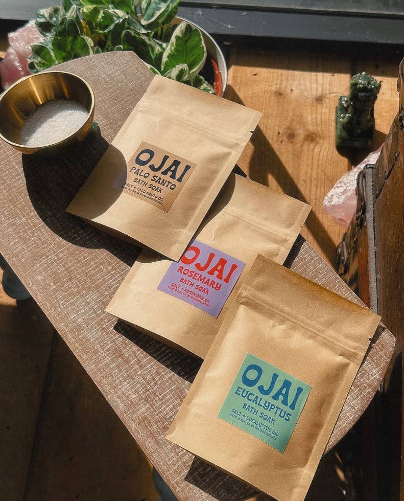 Ojai Palo Santo Bath Salts: 5 oz